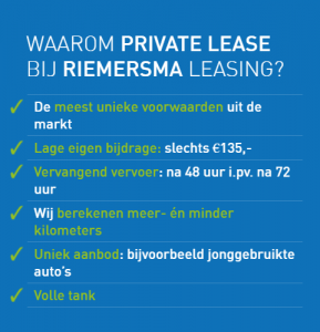 Private leasing auto